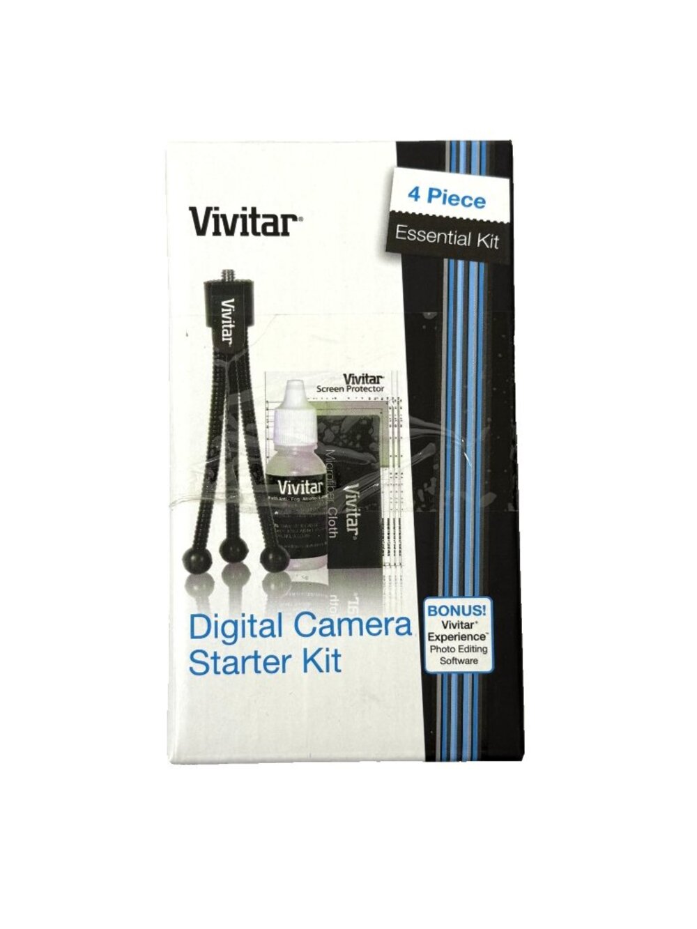 4pc Cleaning Starter Kit Tripod - Nikon COOLPIX B600 P1000 Z6 Z7 D7500 D3500